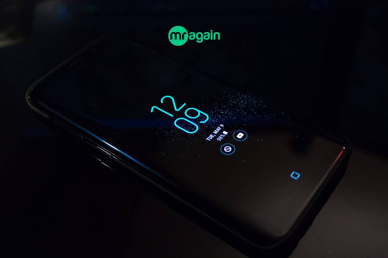 Kras in telefoonscherm